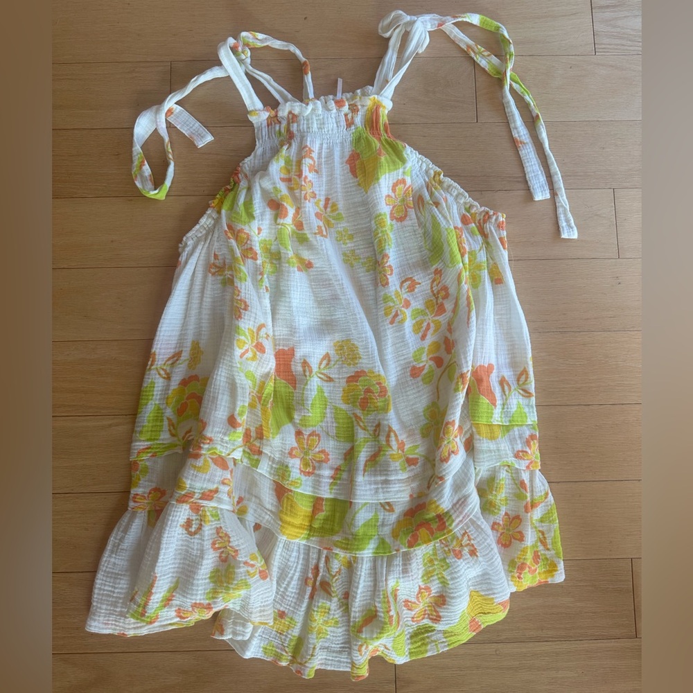 Free People Floral Tunic